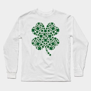 Shamrock St. Patrick's Day Clover Long Sleeve T-Shirt